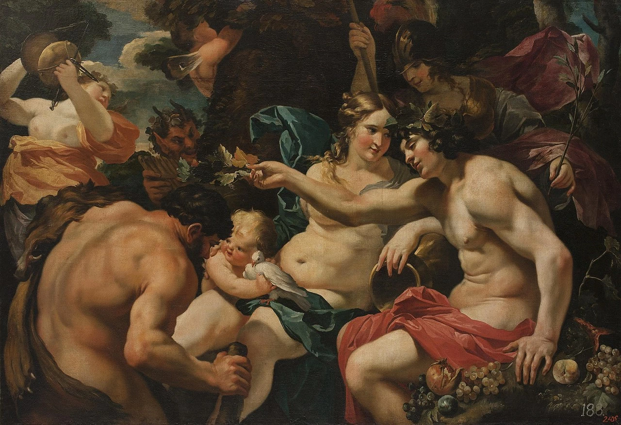 Ercole tra gli dei dell'Olimpo - Hermitage, attribuito